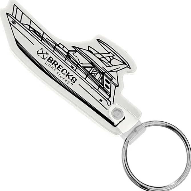 Boat Soft Keychain - Opaque