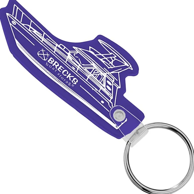 Boat Soft Keychain - Opaque
