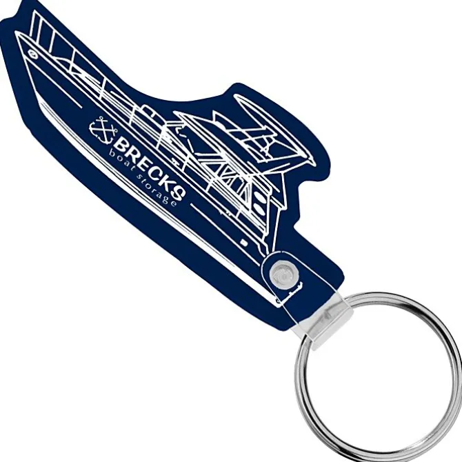 Boat Soft Keychain - Opaque