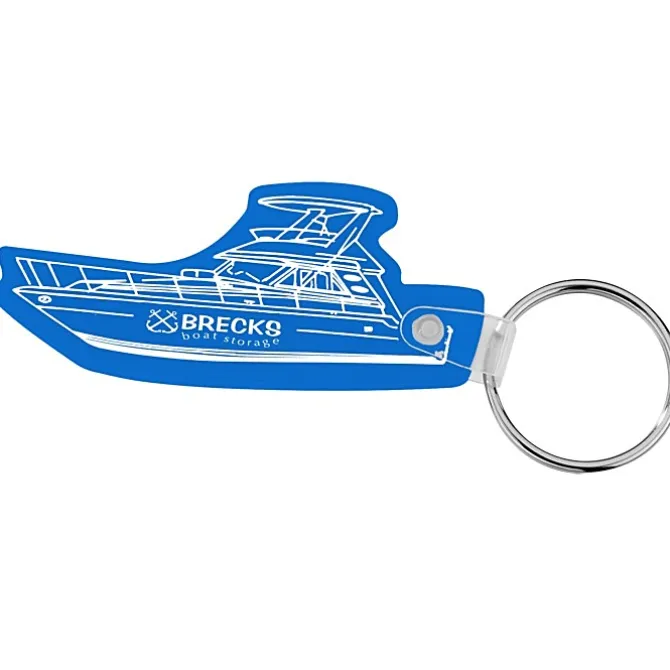 Boat Soft Keychain - Translucent