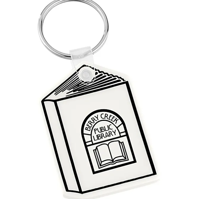 Book Soft Keychain - Opaque