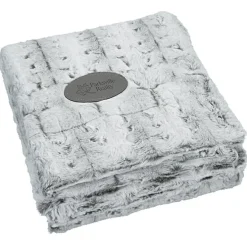 Bordeaux Faux Fur Throw Blanket
