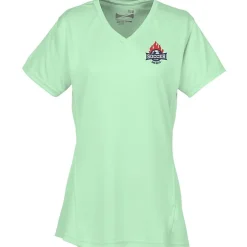 Boston V-Neck Training Tech Tee- Ladies' - Embroidered