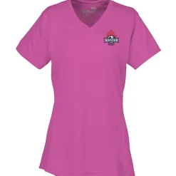 Boston V-Neck Training Tech Tee- Ladies' - Embroidered