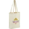 Bottom Gusset 5 oz. Organic Cotton Tote - Full Color