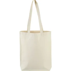 Bottom Gusset 5 oz. Organic Cotton Tote - Full Color