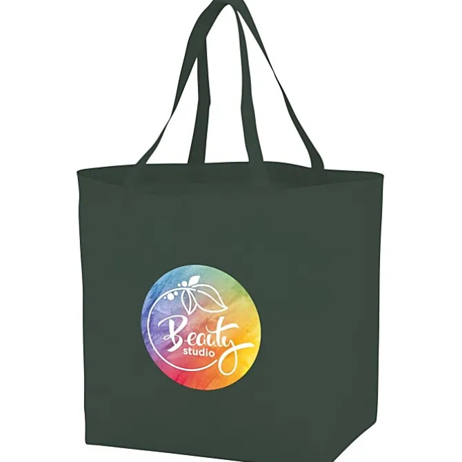 Bottom Gusset Shopper - 13 inches x 19 1/2 inches - Full Color