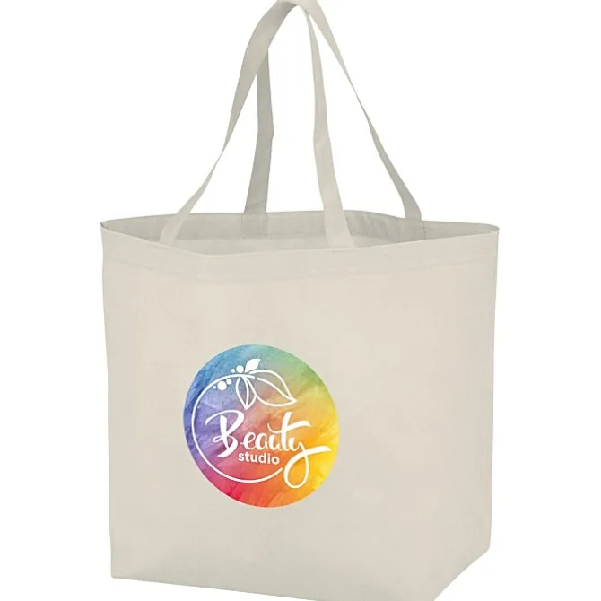 Bottom Gusset Shopper - 13 inches x 19 1/2 inches - Full Color