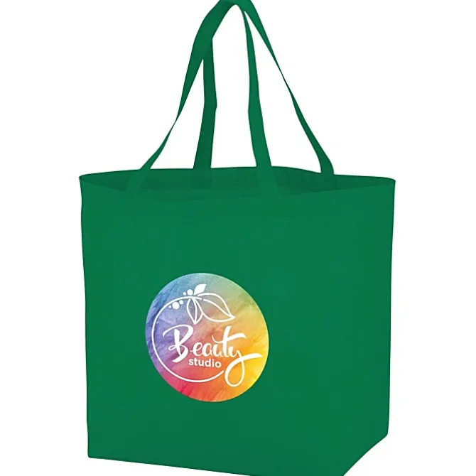 Bottom Gusset Shopper - 13 inches x 19 1/2 inches - Full Color