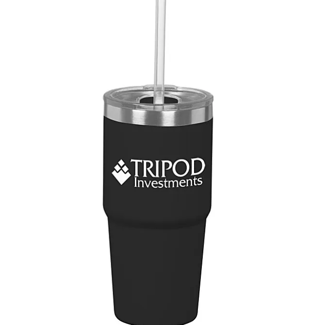 Brea Vacuum Tumbler with Straw - 14 oz.