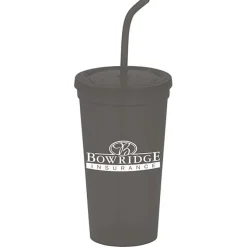 Brilliantly Bent Straw Tumbler - 22 oz. - 24 hr