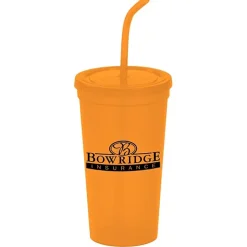 Brilliantly Bent Straw Tumbler - 22 oz. - 24 hr
