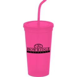 Brilliantly Bent Straw Tumbler - 22 oz.