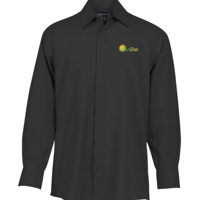 Broadcloth Café Shirt - Men's