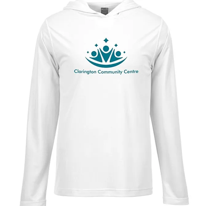 Brooklyn Long Sleeve Hooded Training T-Shirt