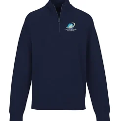 Brooks Brothers Cotton Blend 1/4-Zip Sweater