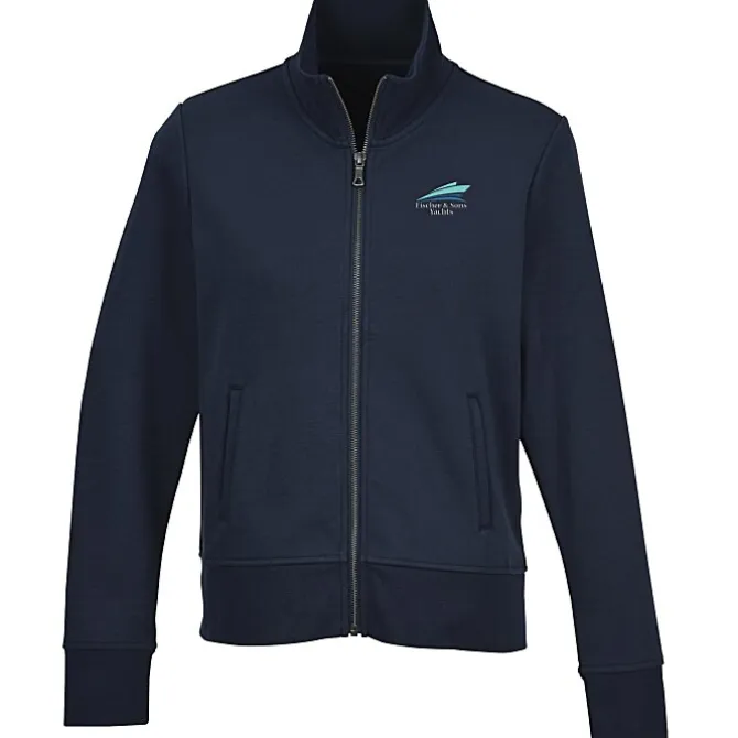 Brooks Brothers Double Knit Full-Zip Jacket - Ladies'