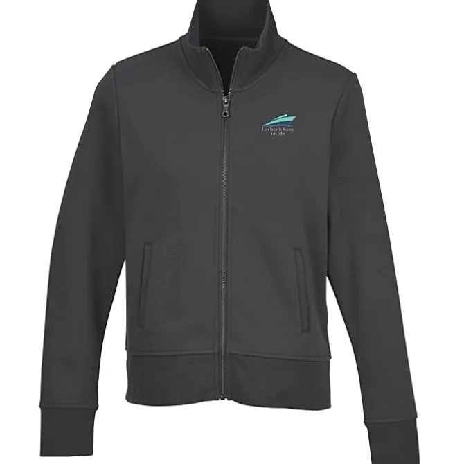 Brooks Brothers Double Knit Full-Zip Jacket - Ladies'
