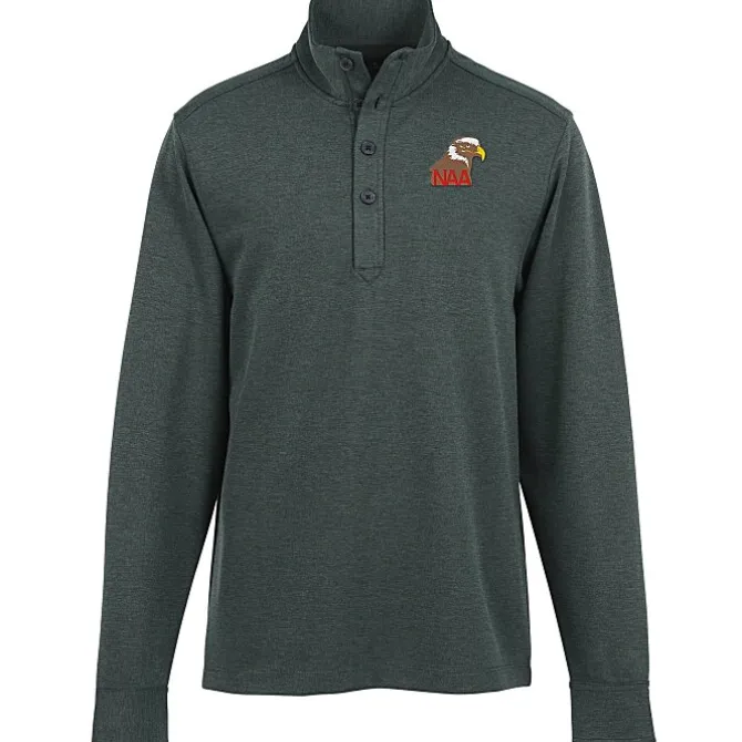 Brooks Brothers Mid Layer Stretch 1/2-Button Fleece Pullover - Men's