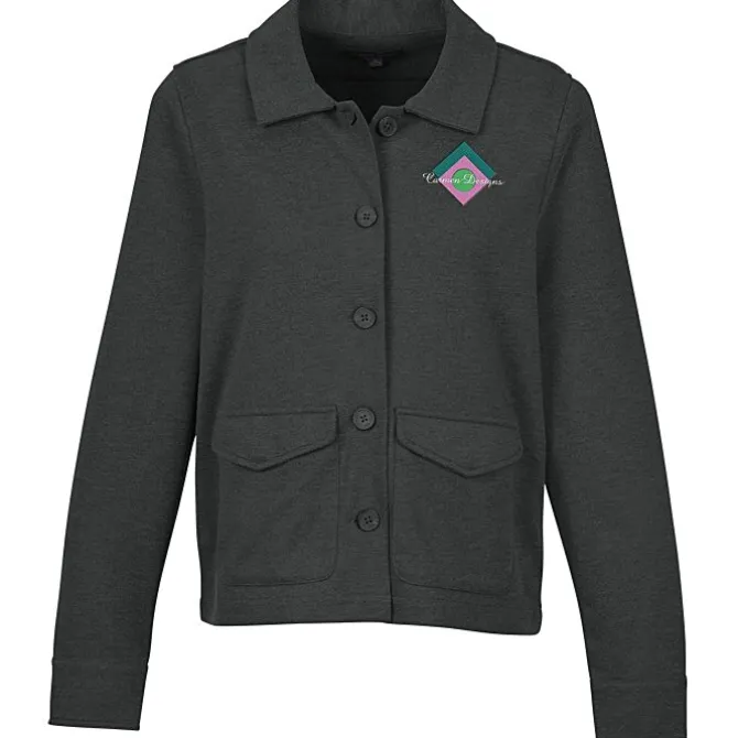 Brooks Brothers Mid Layer Stretch Button Jacket - Ladies'