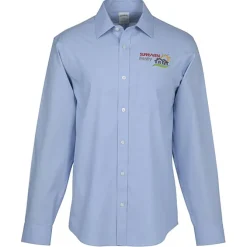 Brooks Brothers Stretch Pinpoint Spread Collar Shirt