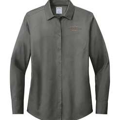 Brooks Brothers Wrinkle Free Stretch Pinpoint Shirt - Ladies'