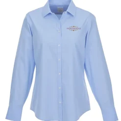 Brooks Brothers Wrinkle Free Stretch Pinpoint Shirt - Ladies'