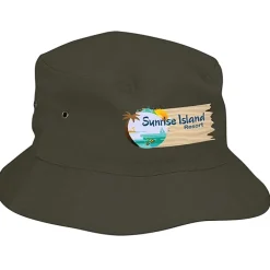 Brushed Cotton Twill Bucket Hat - Full Color