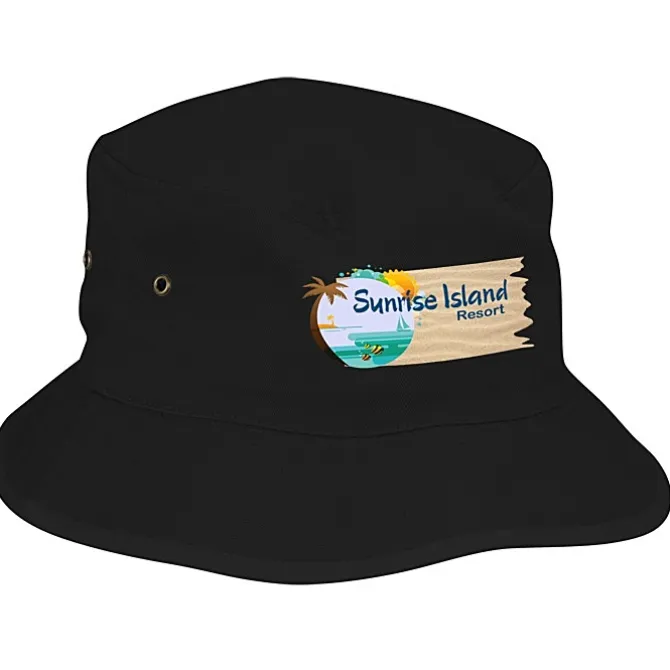 Brushed Cotton Twill Bucket Hat - Full Color