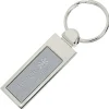 Brush Off Metal Keychain