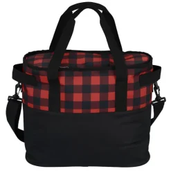 Buffalo Plaid Cooler Bag