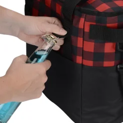 Buffalo Plaid Cooler Bag