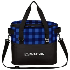 Buffalo Plaid Cooler Bag - 24 hr