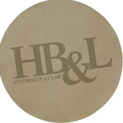 Buff Bonded Leather Coaster