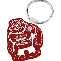 Bulldog Soft Keychain - Opaque
