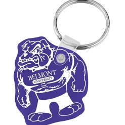 Bulldog Soft Keychain - Opaque