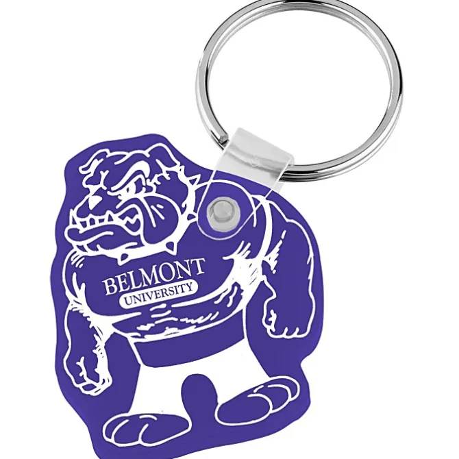 Bulldog Soft Keychain - Opaque