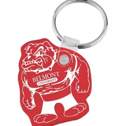 Bulldog Soft Keychain - Translucent