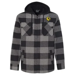 Burnside Quilted Flannel Full-Zip Hooded Jacket