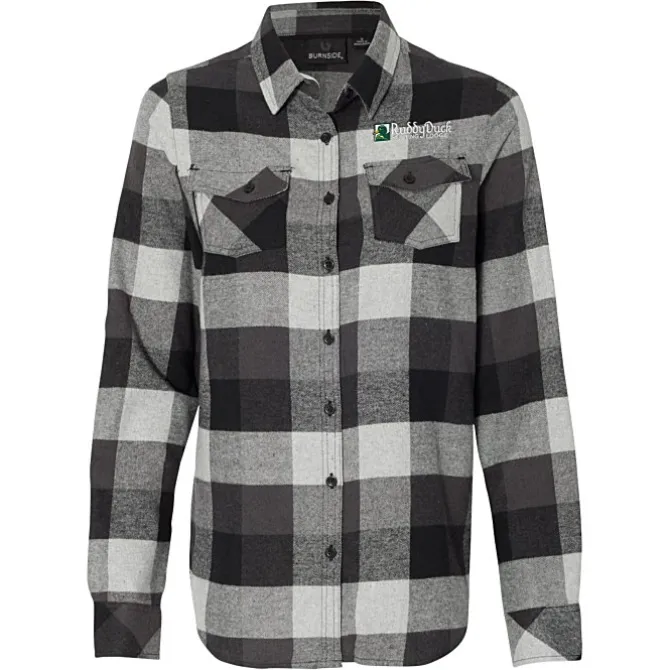 Burnside Yarn-Dyed Flannel Shirt - Ladies'