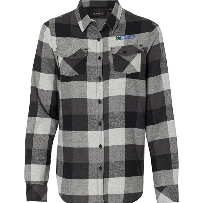 Burnside Yarn-Dyed Flannel Shirt - Ladies'