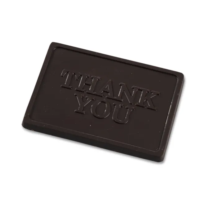 Business Card Chocolate Treat - Thank You
