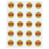 Button Sheeted Stickers - Circle - 1-1/2 inches