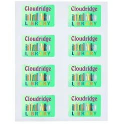 Button Sheeted Stickers - Rectangle - 2 inches x 3 inches