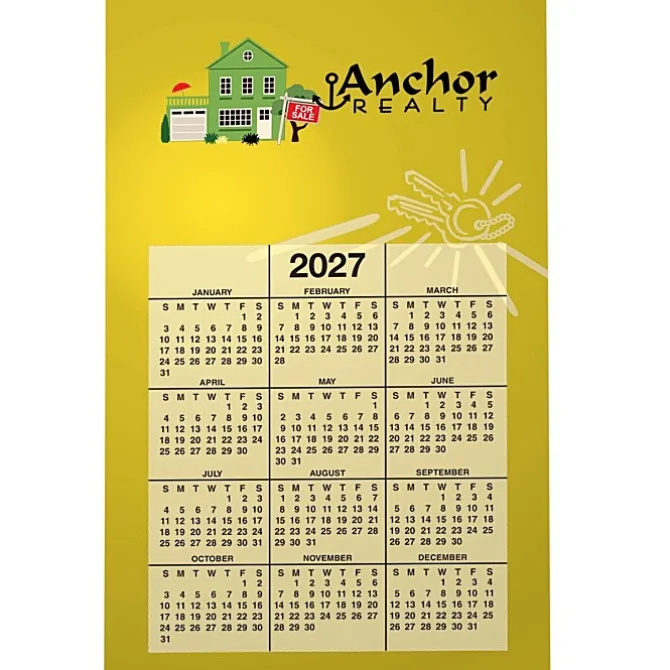 Calendar Magnet - Medium - Real Estate