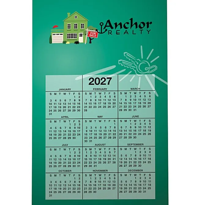 Calendar Magnet - Medium - Real Estate