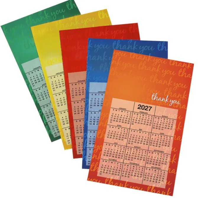 Calendar Magnet - Medium - Thank You