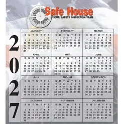 Calendar Magnet - Small - Patriotic