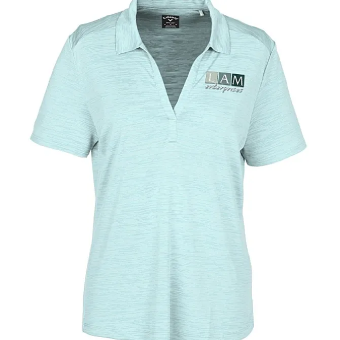 Callaway Broken Stripe Polo - Ladies'