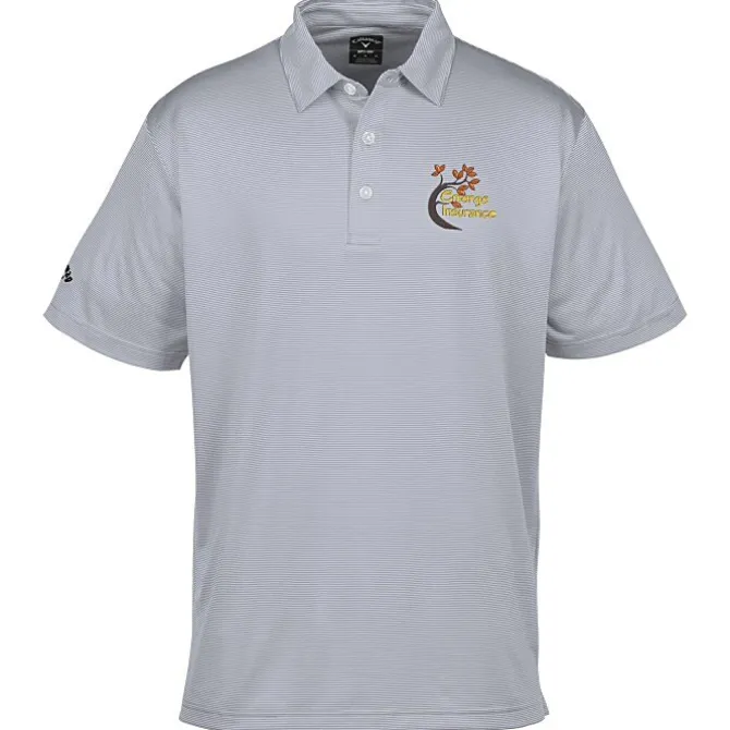 Callaway Fine Line Stripe Polo - Men's